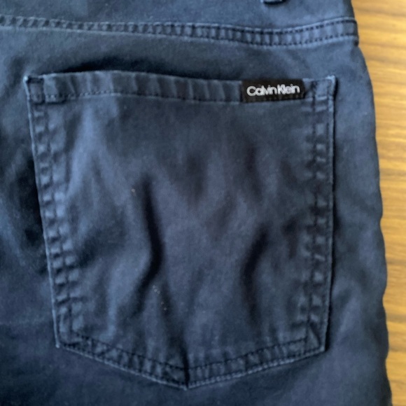 Calvin Klein dark blue pants - Picture 3 of 9